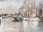 Childe Hassam Columbian Exposition Chicago painting